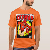 1940's CAT-MAN Comics T-Shirt  Tシャツ (正面)