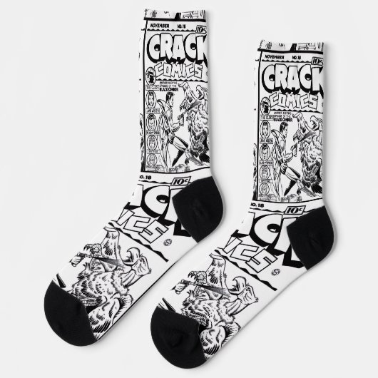 1940's CRACK Comics Socks ソックス (左)