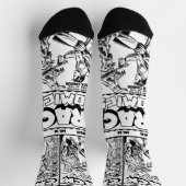 1940's CRACK Comics Socks ソックス (上部)