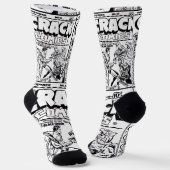1940's CRACK Comics Socks ソックス (傾斜あり)