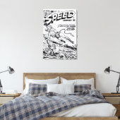 1940's SPEED Comics Canvas Print キャンバスプリント (インサイチュ (寝室))