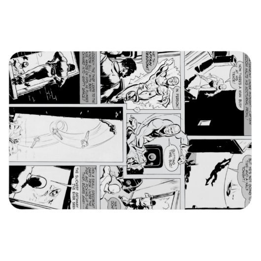 1940's SPEED Comics Flexible Magnet マグネット (横)