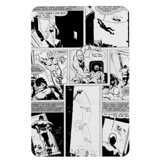 1940's SPEED Comics Flexible Magnet マグネット (縦)