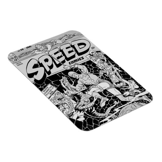1940's SPEED Comics Flexible Magnet マグネット (右側)