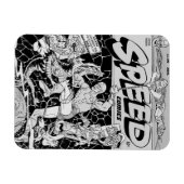 1940's SPEED Comics Flexible Magnet マグネット (横)