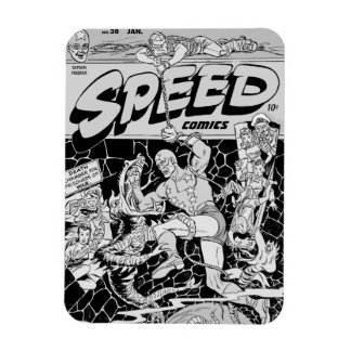 1940's SPEED Comics Flexible Magnet マグネット