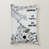 1940's SPEED Comics Pillow アクセントクッション (正面(垂直))