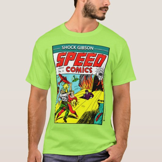 1940's SPEED Comics T-Shirt  Tシャツ (正面)