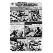1940's The FUTUREMAN Comic Strip Flexible Magnet マグネット (縦)