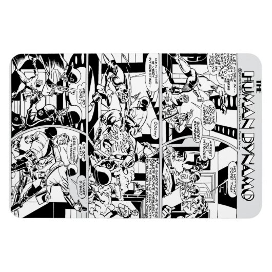 1940's The Human Dynamo Flexible Magnet マグネット (横)