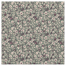 1940s Wartime Floral Sprig Vintage Pattern