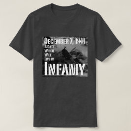 1941の12月7日、真珠湾 Tシャツ