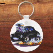 1941ウィリーズブラックカー キーホルダー (正面)
