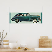 1941デラックストルペドフォードアセダン ポスター (キッチン)