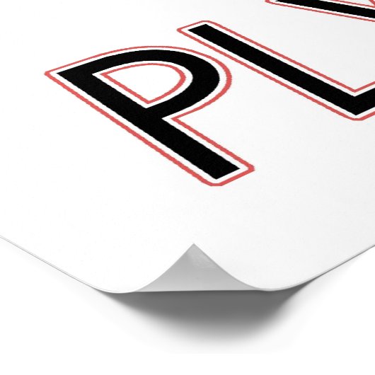 1941プリマスのクーペとグラフィックと文字。 ポスター (角)