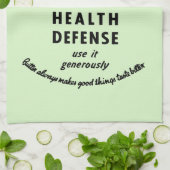 1941ヴィンテージバターアド キッチンタオル (折り畳み)