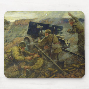 1941年にモスクワの近くのYelnyaの戦い マウスパッド