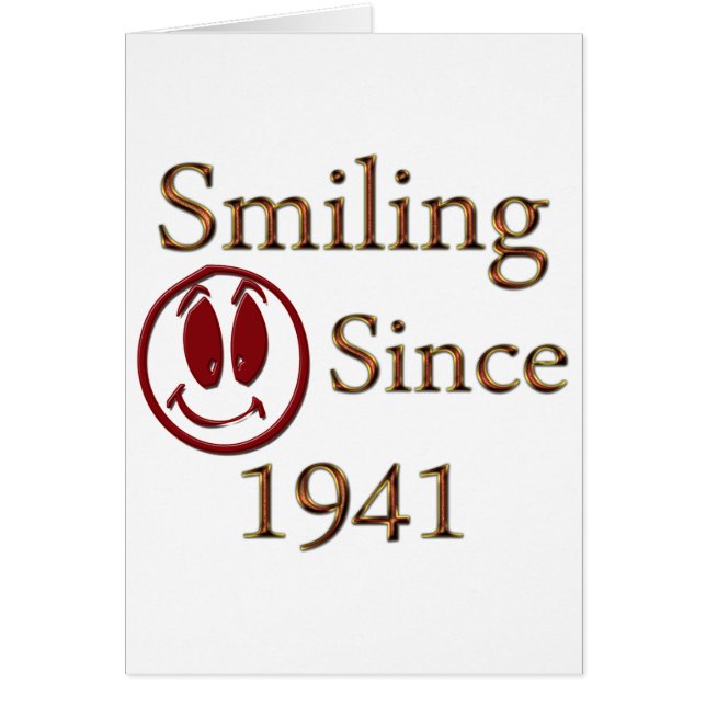 1941年に生まれて下さい (正面)