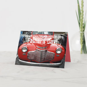 1941年のシェビーカクラシックードの父の日 カード