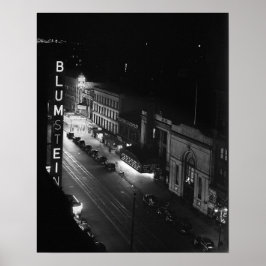 1941年のハーレムの夜。ヴィンテージ写真 ポスター