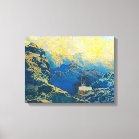 1941年のマックスフィ遠くにールド・パリシュ キャンバスプリント (正面)