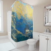 1941年のマックスフィ遠くにールド・パリシュ シャワーカーテン (インサイチュ)