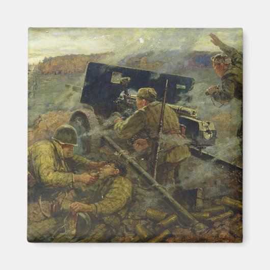 1941年のモスクワ近郊のエリニャの戦い マグネット (正面)