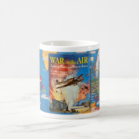 1941年の戦争第二次世界大戦のジュニアアダルトブックカバー コーヒーマグカップ (中央)