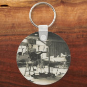 1941年の飛行機のトレーナー キーホルダー (正面)