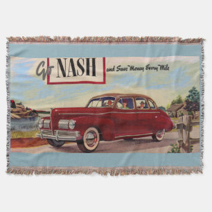 1941年のNashの自動車広告 スローブランケット