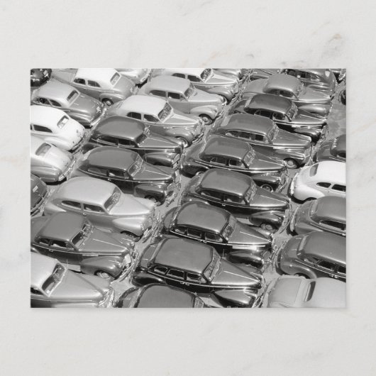 1941年シカゴの自動車 ポストカード (正面)