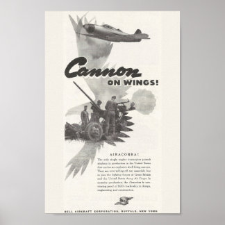 1941年ベル航空機 ポスター