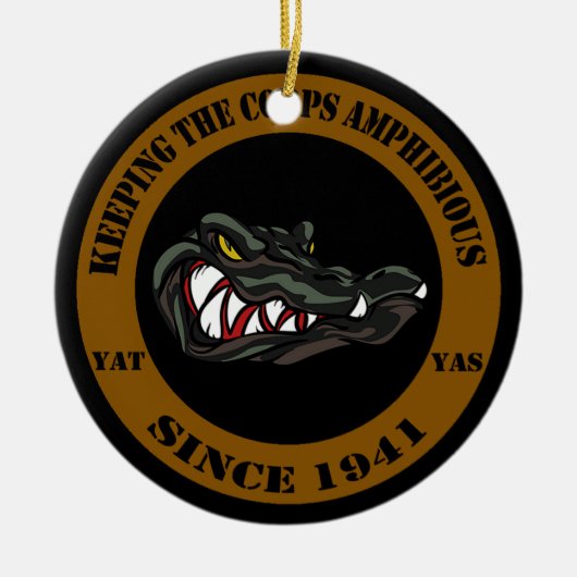 1941年以来水陸両用 セラミックオーナメント (正面)