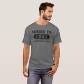 1941年製 オールオリジナルパーツ 75歳の誕生日プレゼント Tシャツ (正面フル)