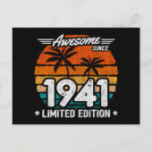 1941年限定レトロ最高 1941年からずっと最高 ポストカード (正面)