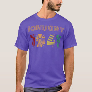 1941年1月誕生日 Tシャツ