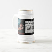 1941年12月7日、日本が米国と戦争を宣言 ビールジョッキ (正面左)