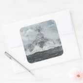 1941年5月23日Bismarck用フードヘッド2014 スクエアシール (封筒)