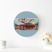 1941年Nash自動車広告 ラージ壁時計 (ホーム)