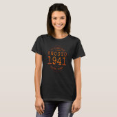 1941生まれ年81誕生日81年威厳があるの伝説 Tシャツ (正面フル)