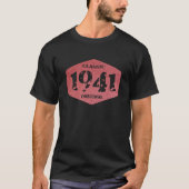 1941生まれ年84歳の限定版 Tシャツ (正面)