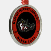 1941赤 メタルオーナメント (右)