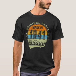 1941 - 84年の誕生日ギフト男性へと女性 Tシャツ