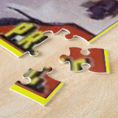 1942ヒョウの爪の映画のポスター ジグソーパズル (側面)