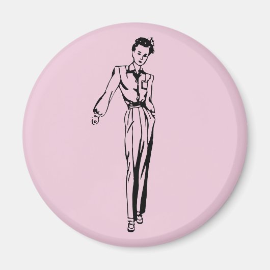 1942レディースラックス広告 マグネット (正面)