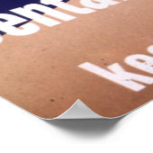 1942ヴィンテージ海軍歯科衛生用ポスター ポスター (角)