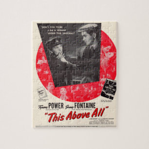 1942年この上に映画のポスター ジグソーパズル