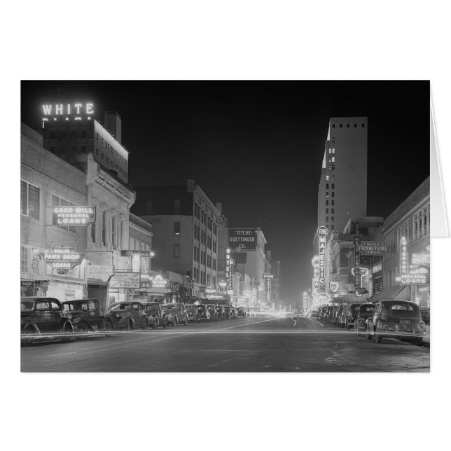 1942年の夜のダラス (正面横)