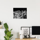 1942年の球技の子供。ヴィンテージ写真 ポスター (ホームオフィス)