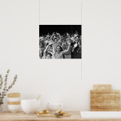 1942年の球技の子供。ヴィンテージ写真 ポスター (キッチン)